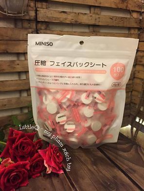 MẶT NẠ NÉN MINISO 100vien