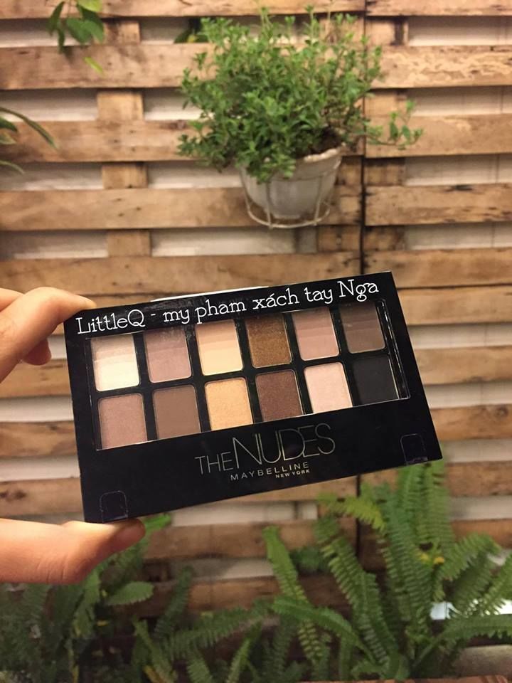 BẢNG MÀU MẮT MAYBELLINE THE NUDES