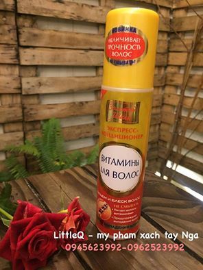 VITAMIN XỊT CHỐNG RỤNG VÀ DƯỠNG TÓC GOLDEN SILK