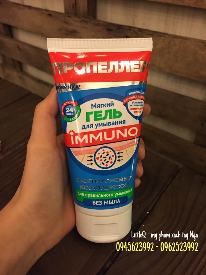 SỮA RỬA MẶT TRỊ MỤN IMMUNO