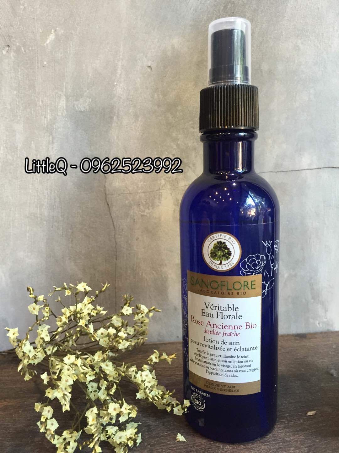 NƯỚC HOA HỒNG SANOFLORE ROSE ANCIENNE BIO