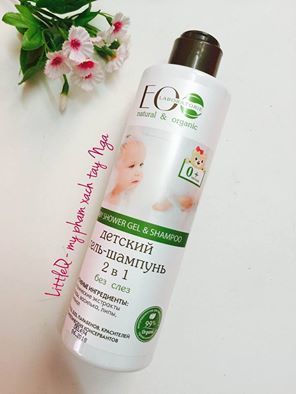 SỮA TẮM VÀ DẦU GỘI 2IN1 CHO BÉ 0+ ECO