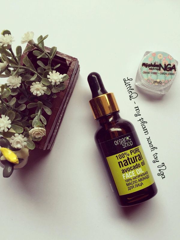 DẦU DƯỠNG DA BƠ ORGANIC SHOP - AVACADO FACE OIL
