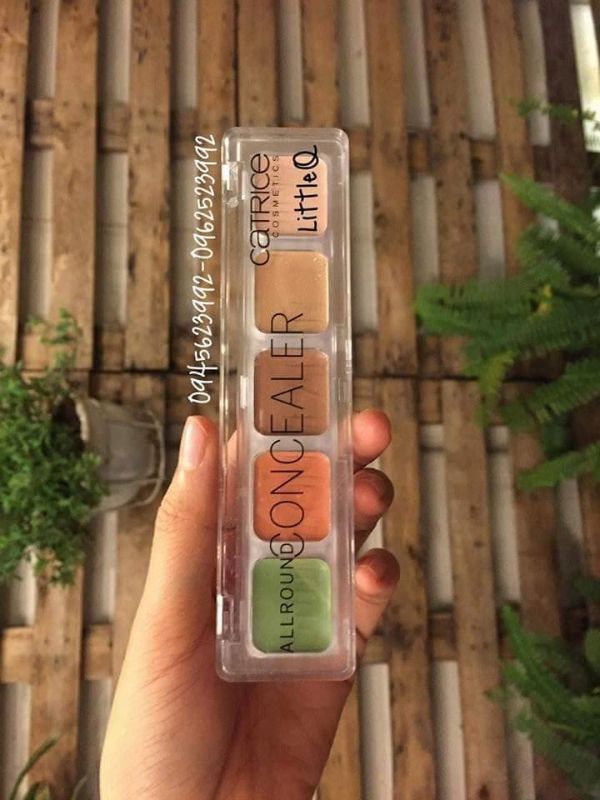 KEM CHE KHUYẾT ĐIỂM CATRICE COMESTIC 5 Ô ALLROUND CONCEALER PALLETE