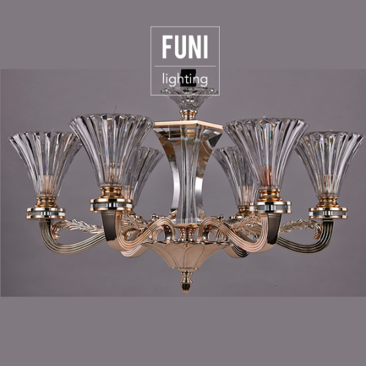 Đèn chùm Viviana | Pha lê, 6 bóng