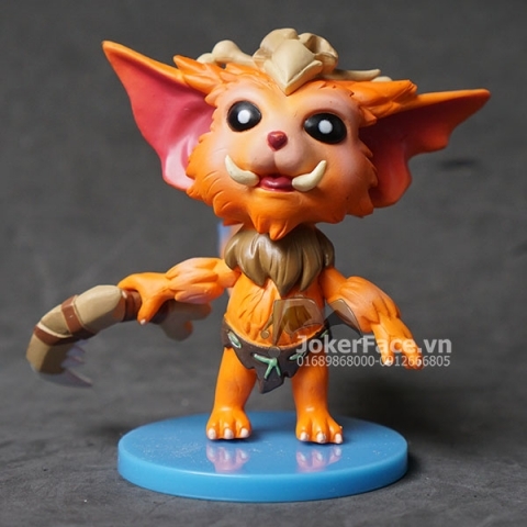 Mô hình Gnar chibi 8cm - Liên Minh Huyền Thoại