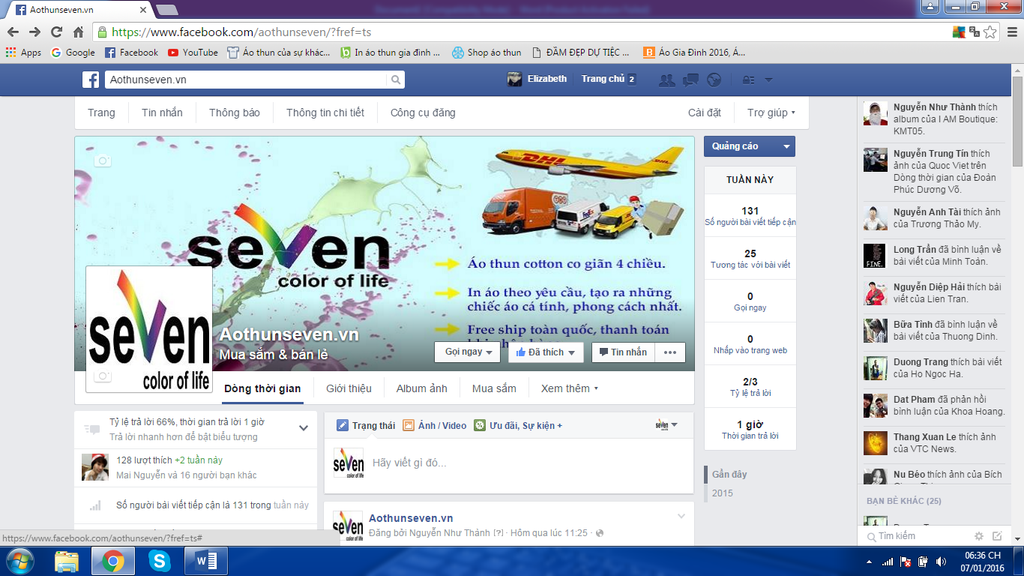 Hướng dẫn mua hàng trên Facebook