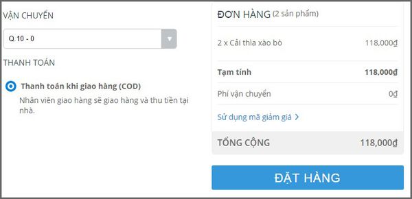 đặt món online 2