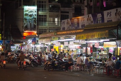 chợ ăn đêm sài gòn tân định