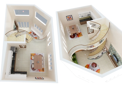 391 nhà phố 2 mặt tiền