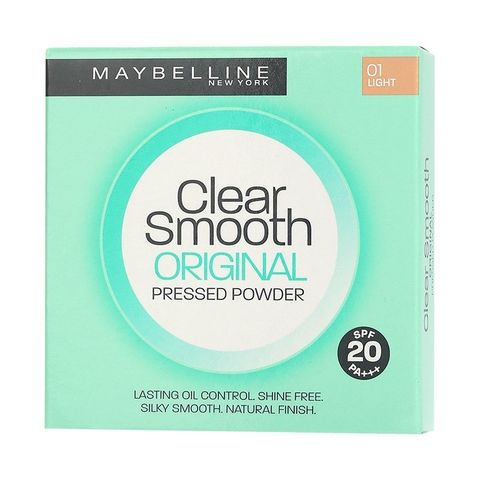 phan trang diem min da chong nhon maybelline clear smooth original pressed powder light