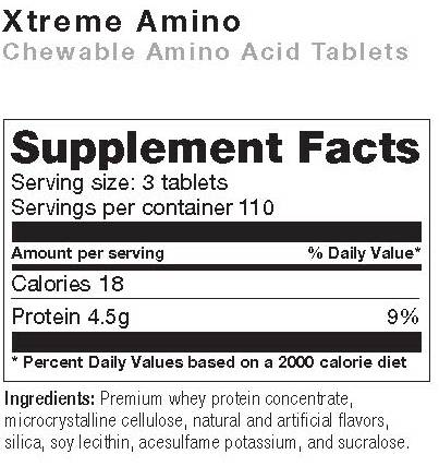 extreme amino supplement