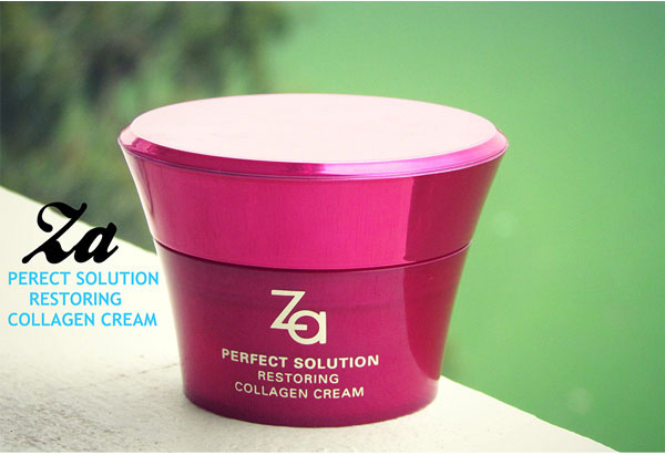 kem duong da za perfect solution restoring collagen cream