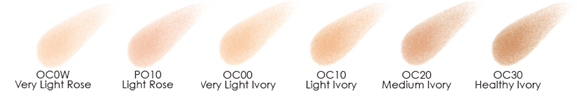 tong mau Za Airy Flawless Powder Foundation