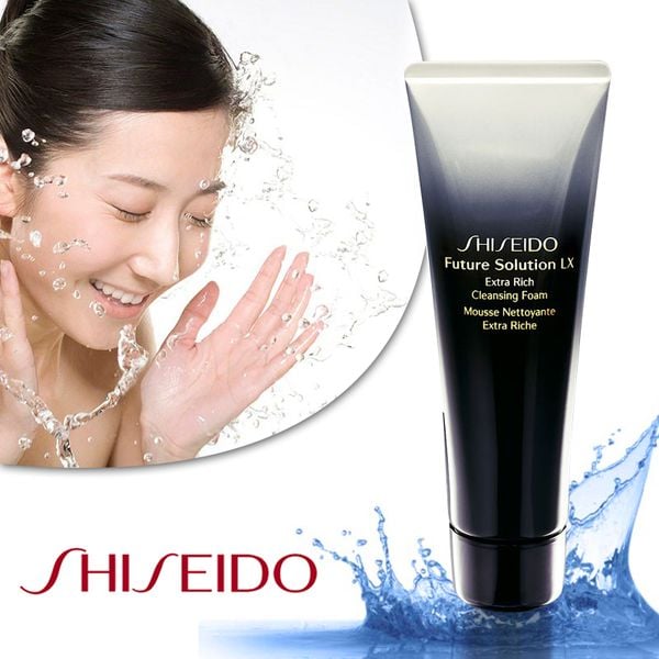 sua rua mat tao bot shiseido future solution lx extra rich cleansing foam des