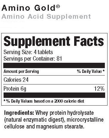 amino gold facts