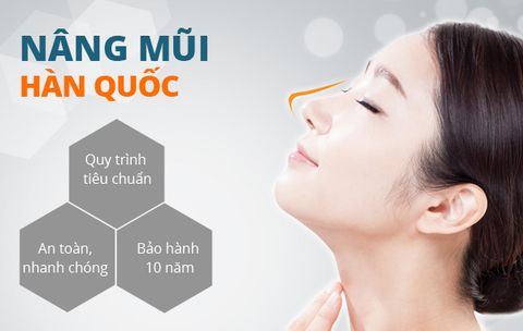nâng mũi hàn quốc tại Thẩm mỹ viện Châu Á