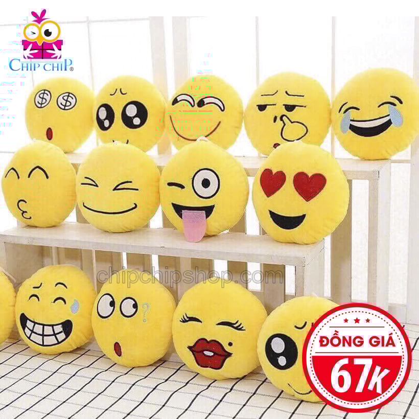 Gối icon mặt cười