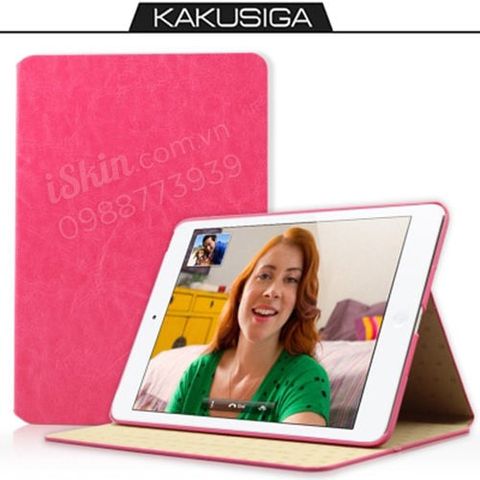 Bao da Ipad Mini 4 Chính hãng Kaku Kakusiga Phong cách đơn giản cổ điển