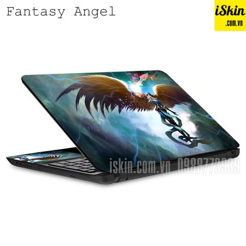 Miếng Dán Skin Trang Trí Laptop Hình Fantasy Angle Xinh Đẹp