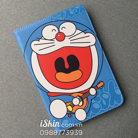 Bao da Ipad Mini 1 2 3 Hoạt Hình Doraemon Dễ Thương Chất Xịn