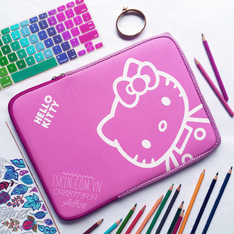 Túi Chống Sốc Laptop Hello Kitty 11.6