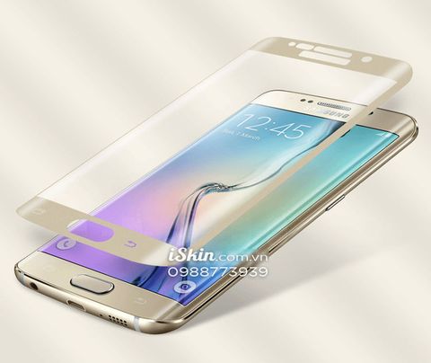Miếng Dán Kính Cường Lực Samsung Galaxy S6 EDGE Cong Full Viền Chuẩn