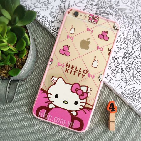 Ốp lưng Iphone  5s 6 6/6s Plus Hello Kitty, Doremon dễ thương dẻo Phụ kiện Giá Rẻ TpHcm Iskin Store