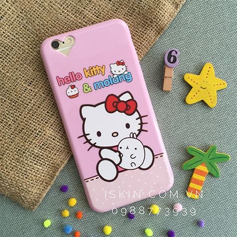 Ốp lưng Iphone 5/5s Silicon dẻo Hello Kitty, Doremon, Minions dễ thương