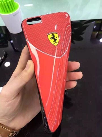 Ốp Lưng Iphone 6 6s Plus Ferrari Chống Sốc Chất Dẻo Xịn Cao Cấp