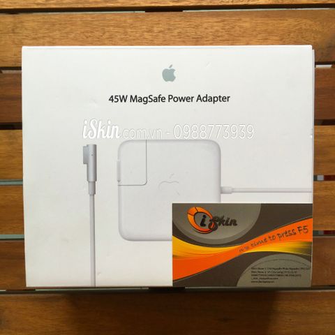 Adapter Sạc Macbook Air 45W Magsafe 1 Zin Foxconn (Full Box) BH 1 Năm