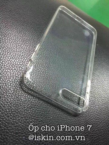 Ốp Lưng Iphone 7 Silicon Dẻo Trong Suốt Siêu Mỏng 0.3mm