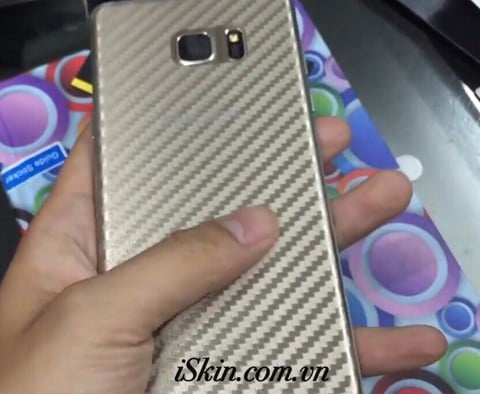 Miếng Dán Mặt Lưng Sau Vân Carbon 3D Samsung Galaxy Note 7
