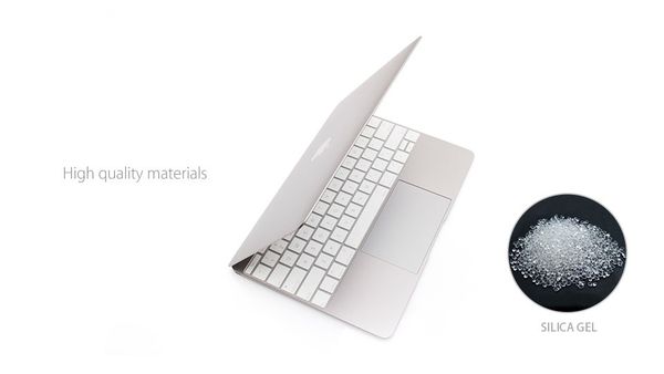 Miếng Silicon Phủ Bàn Phím Macbook 12 Inch Retina Jcpal Verskin White