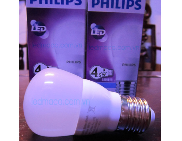 đèn led đui xoáy philips, bong den led philips, bóng đèn tiết kiệm điện