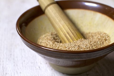 Cách làm muối vừng Gomashio