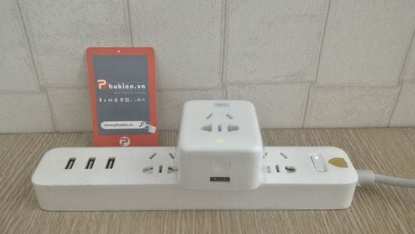 Ổ CẮM THÔNG MINH XIAOMI SMART SOCKET ĐIỀU KHIỂN WIFI, 3G - 6