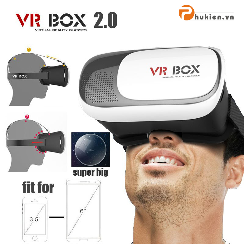 Kính Thực Tế Ảo VR Box Version 2 với giá 400k (Tặng đầu đọc thẻ + thẻ nhớ) - 4