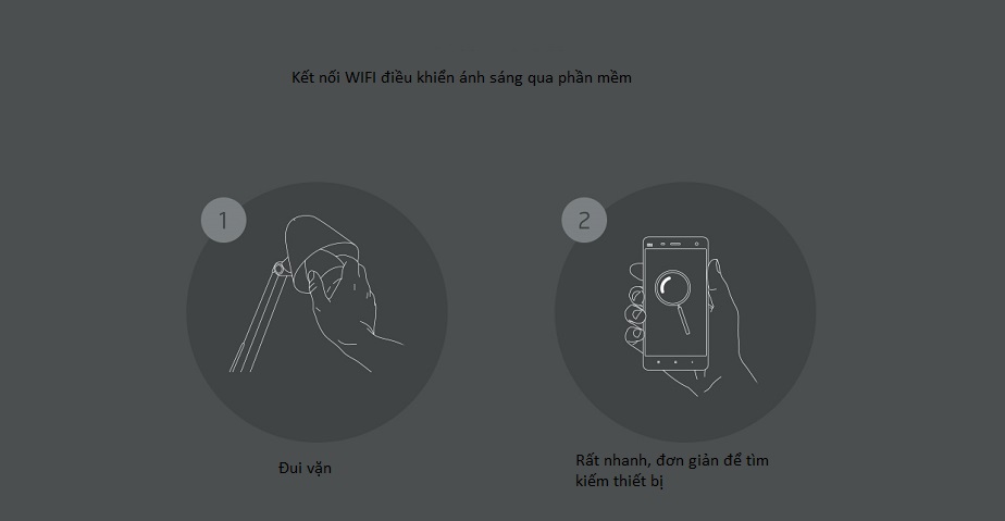 Đèn thông minh XIAOMI YEELIGHT LED 2 giá rẻ hàng chính hãng 265K - 4