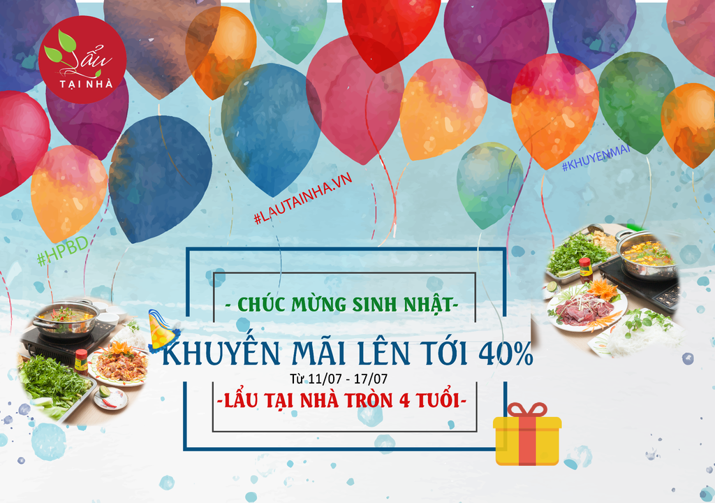 TƯNG BỪNG KHUYẾN MÃI - CHÚC MỪNG SINH NHẬT