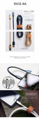 CÁP MICRO USB 20CM CHÍNH HÃNG
