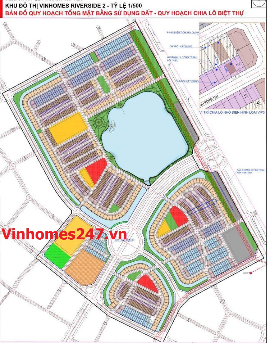 Quy hoạch Vinhomes Riverside giai đoạn 2