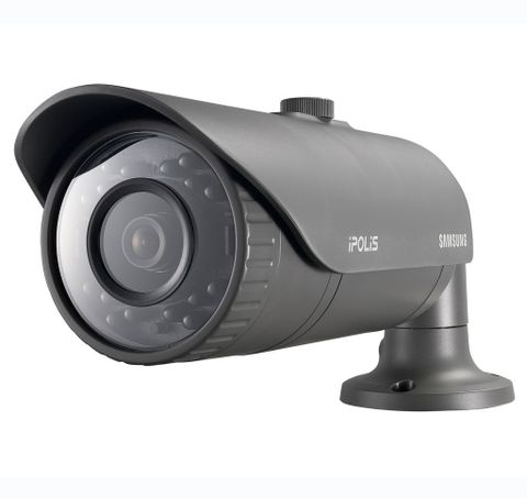 SNO-6011RP | camera IP hồng ngoại ống kính cố định 3.8mm, Wisenet III