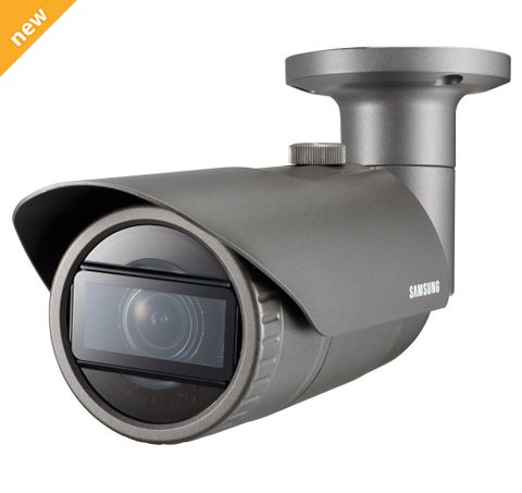 QNO-7080R | camera IP hồng ngoại Wisenet samsung, độ phân giải 4MP,  tiêu cự động 2.8~12mm(4.3x), WiseNet Q