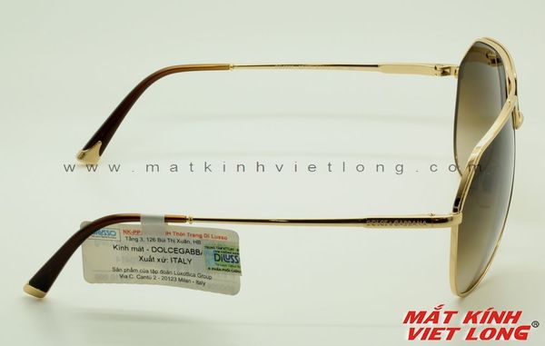  KÍNH MÁT DOLCE&GABBANA DG2097-02/13-3N 