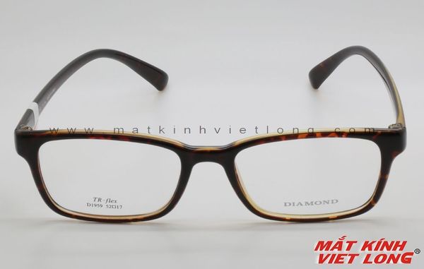  GỌNG KÍNH DIAMOND D1959-DEMI-BRN 52-17 