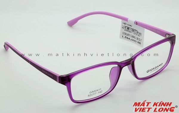  GỌNG KÍNH GIORDANO GA00411-C80 52-17 