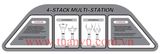 Giàn tạ đa năng Impulse IT9327 4 stack multi station, Gian ta da nang Impulse IT9327 4 stack multi station, Impulse IT9327, IT9327, 4 stack multi station