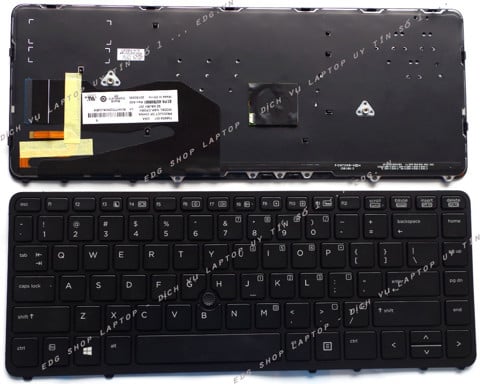 Bàn phím laptop HP Elitebook 840-G1 840-G2