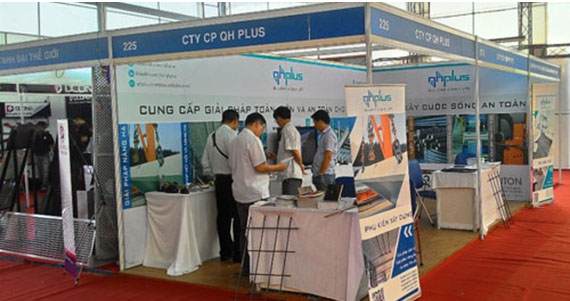 QH Plus gioi thieu san pham moi tai hoi cho Vietbuild Can Tho